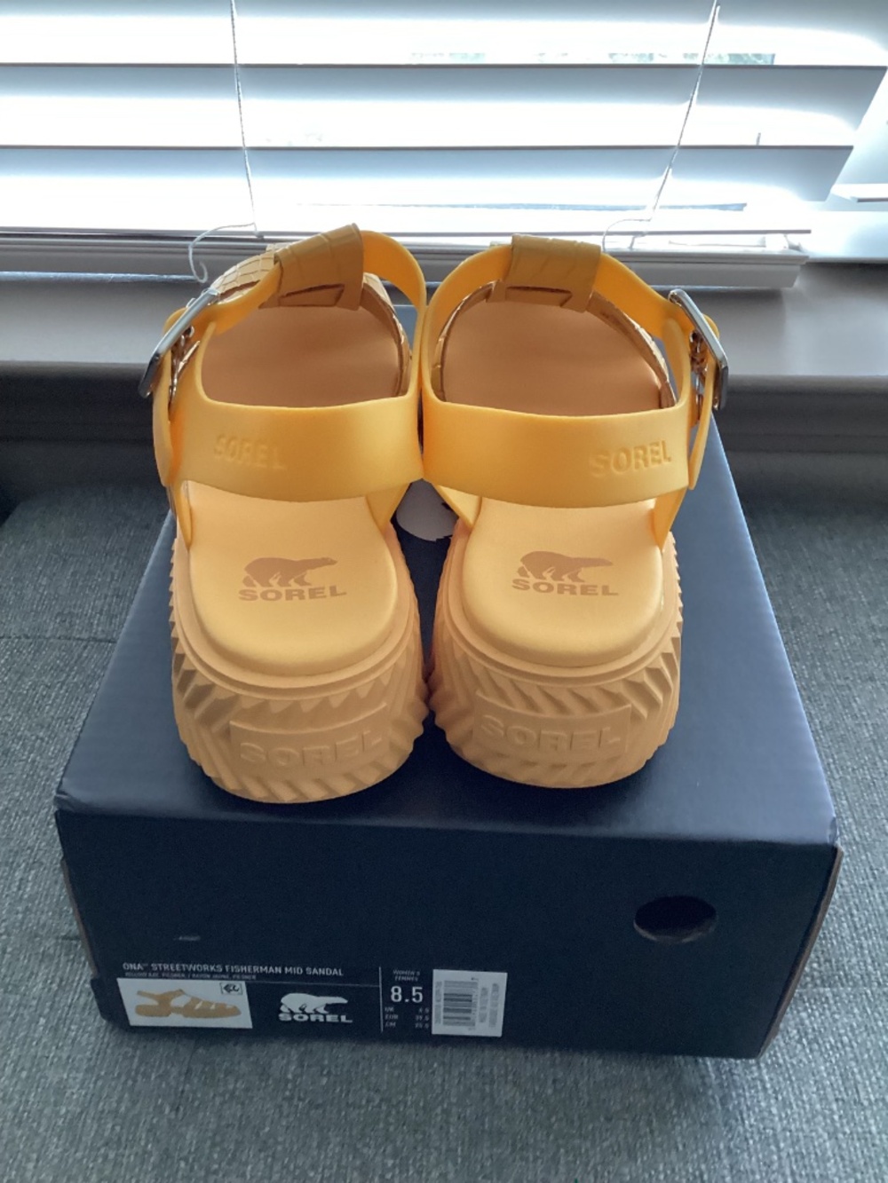 SOREL Ona Streetworks Platform Fisherman Sandal (Women) 8.5 M - Picture 10 of 12